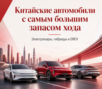Китайские автомобили с большим запасом хода